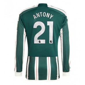 Manchester United Antony #21 Replica Away Stadium Shirt 2023-24 Long Sleeve